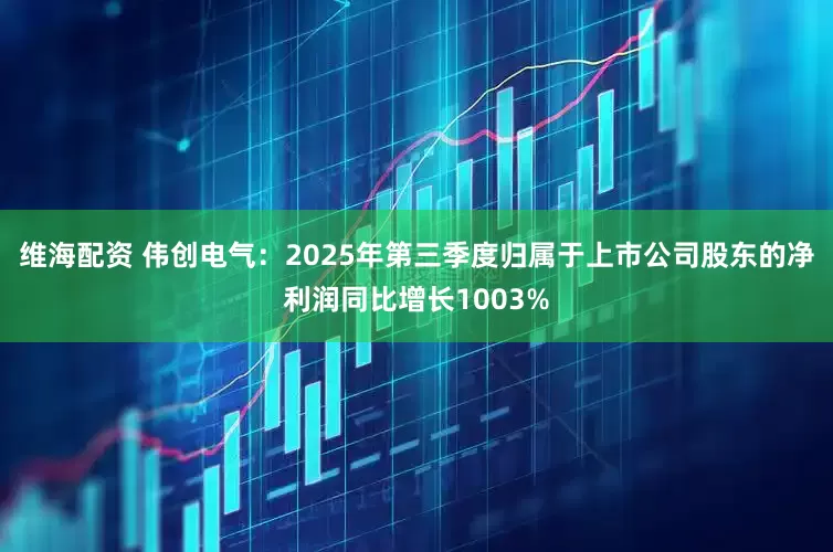 维海配资 伟创电气：2025年第三季度归属于上市公司股东的净利润同比增长1003%